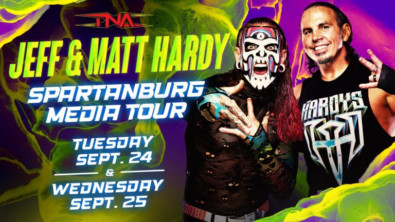 TNA Wrestling Returns To Spartanburg, S.C. For Two LIVE Professional Wrestling Reveals, September 27-28 At Spartanburg Memorial Auditorium – TNA Wrestling