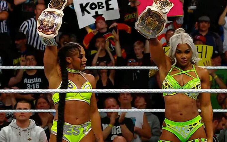 Bianca Belair & Jade Cargill Retain WWE Ladies’s Tag Staff Titles Throughout 9/9 RAW