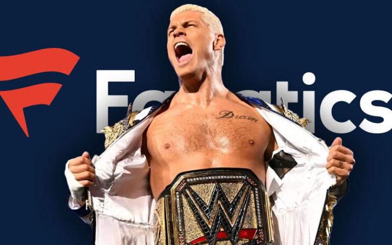 Cody Rhodes Cracks Prime 5 in Fanatics Merchandise Gross sales