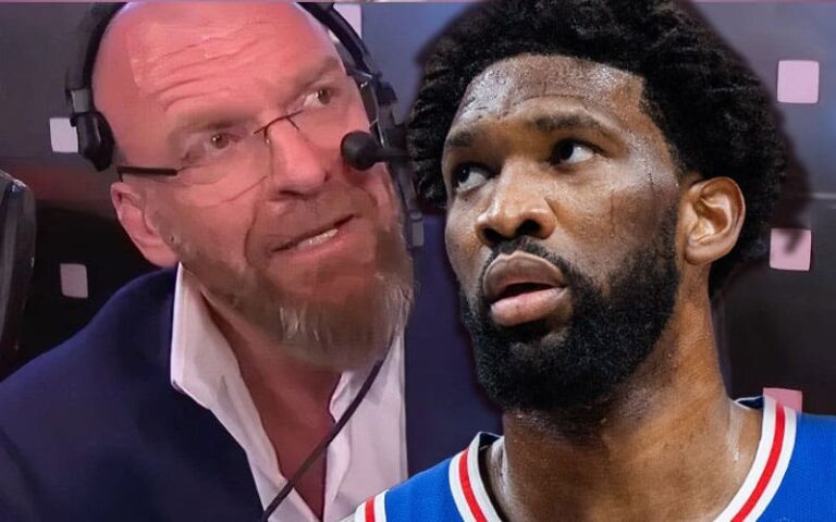 Triple H Gives Voice for NBA Philadelphia 76ers Joel Embiid Hype Video