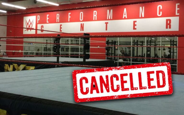 WWE Cancels Upcoming NXT Taping at Efficiency Middle