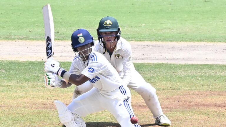 IND U-19 vs AUS U-19, 2nd Youth Check: Nitya, Karthikeya steer India to sturdy complete on Day 1 in opposition to Australia