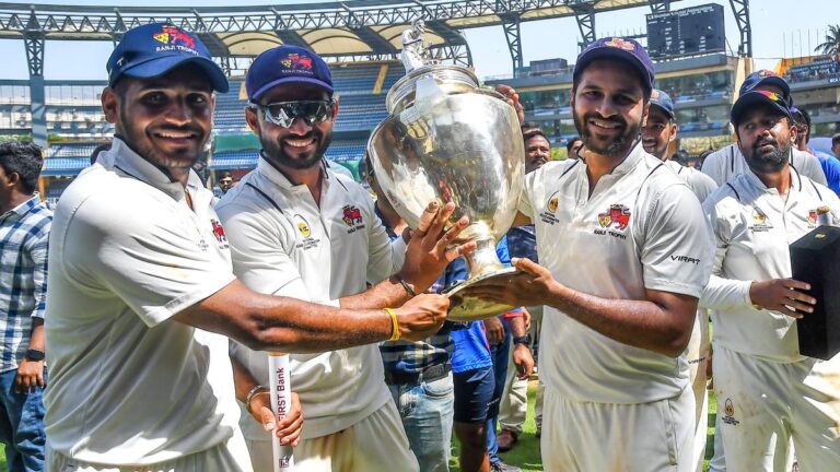 Which staff has gained probably the most Ranji Trophy titles?