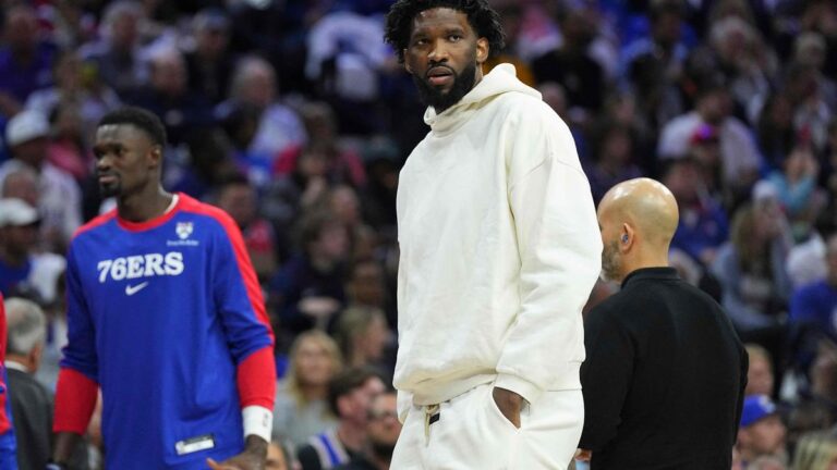 NBA opens investigation into Joel Embiid’s enjoying standing after 76ers star misses season opener