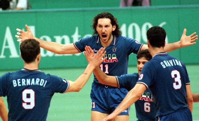 Worldwide Volleyball Corridor of Fame induction celebration: Italian Andrea Zorzi