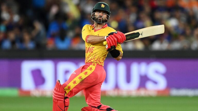 Zimbabwe registers 344/4 in 20 overs to file highest whole in T20Is vs Gambia