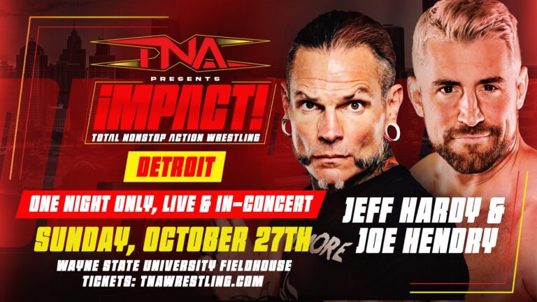 TNA Wrestling Stars Jeff Hardy & Joe Hendry In-Live performance At Wayne State College Fieldhouse On Sunday, October 27 – TNA Wrestling
