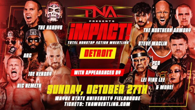 Detroit! After Certain For Glory, the Motion Continues at TNA iMPACT! on October 27 – TNA Wrestling