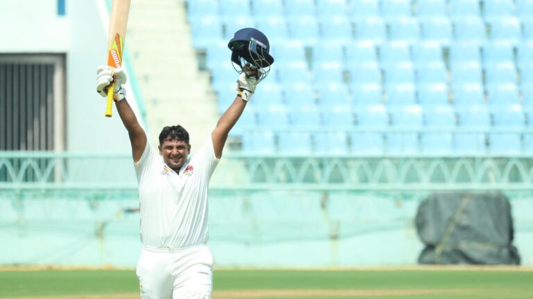 Irani Cup 2024-25: Sarfaraz Khan scores hundred for Mumbai towards Remainder of India