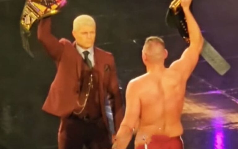 Cody Rhodes and GUNTHER Proceed Their Confrontation After 10/7 WWE RAW