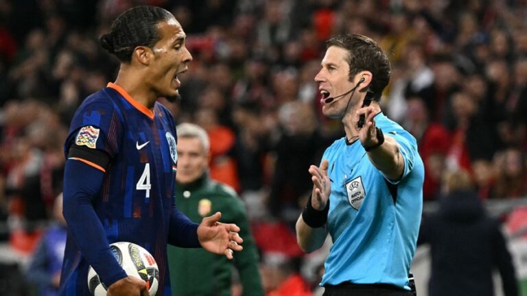 Netherlands captain Virgil van Dijk despatched off for 2 fast yellow playing cards in opposition to Hungary (Video)