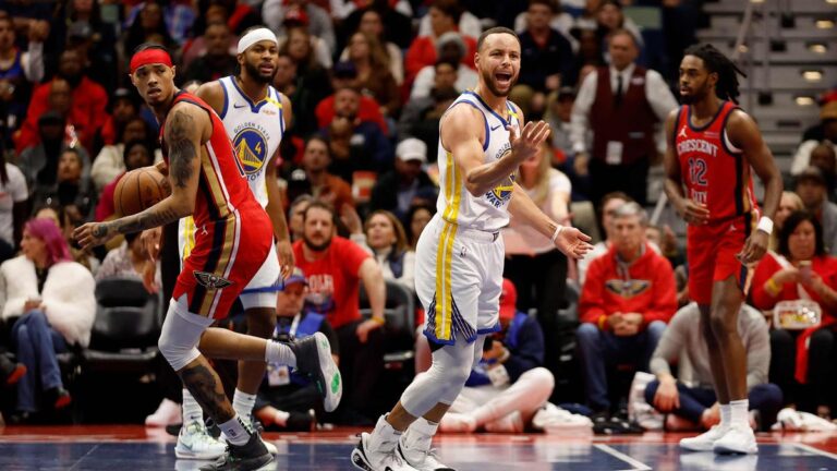 NBA Cup roundup: Warriors first to clinch group after beating Pelicans; Mavericks edges previous Nuggets