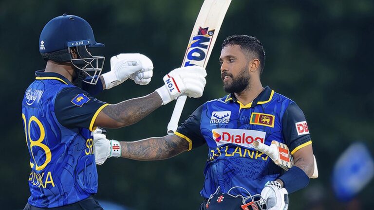 SL vs NZ LIVE Rating, 2nd ODI: Wellalage removes Tim Robinson; Younger, Nicholls at crease