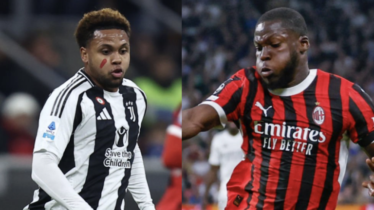 McKennie, Musah, Pulisic, Weah all function in AC Milan-Juventus draw