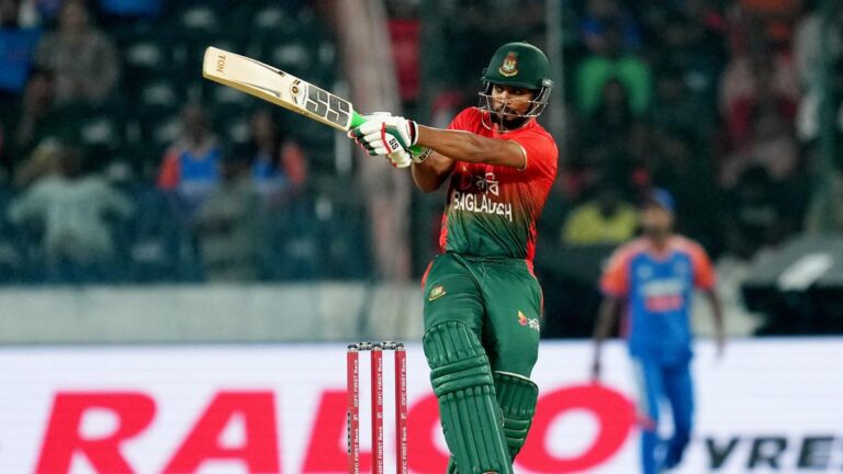 Najmul Hossain Shanto to guide Bangladesh in opposition to Afghanistan after South Africa mauling