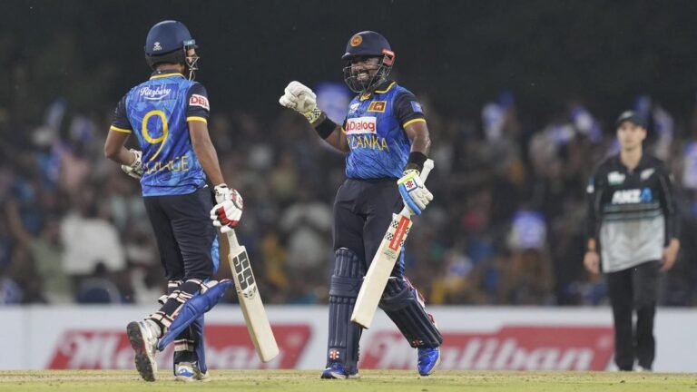 NZ vs SL, 1st T20I: Asalanka knock seals four-wicket Sri Lanka win over New Zealand