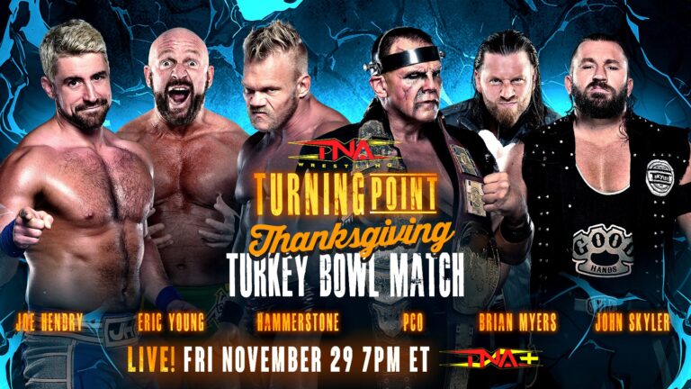 The Thanksgiving Turkey Bowl Involves Turning Level as Six Opponents Conflict – TNA Wrestling