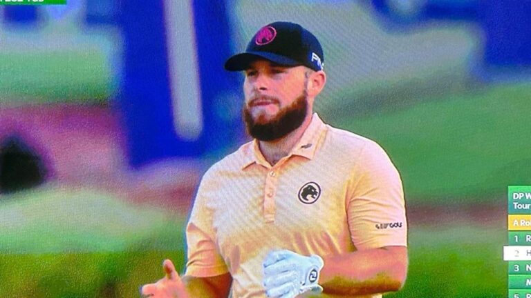 Tyrrell Hatton rant, video Antoine Rozner overtakes Rory McIlroy