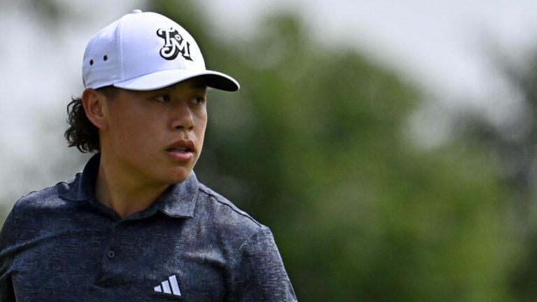 Australian rising golf star Jeffrey Guan opens up on dropping sight in a single eye, replace