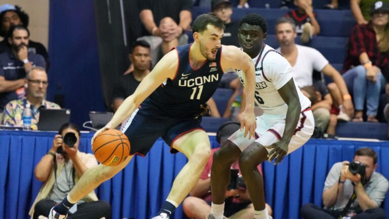 Maui Invitational scores, takeaways: UConn goes 0-3, finishes final; Michigan State edges UNC in additional time