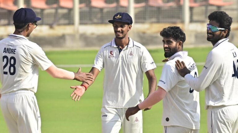 Ranji Trophy 2024: Sonu, Ajith Ram spin Tamil Nadu to innings win over Railways