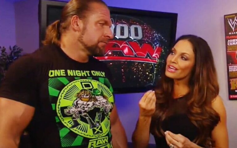 Trish Stratus Reveals WWE Rejected Pitch for Iconic Triple H Section