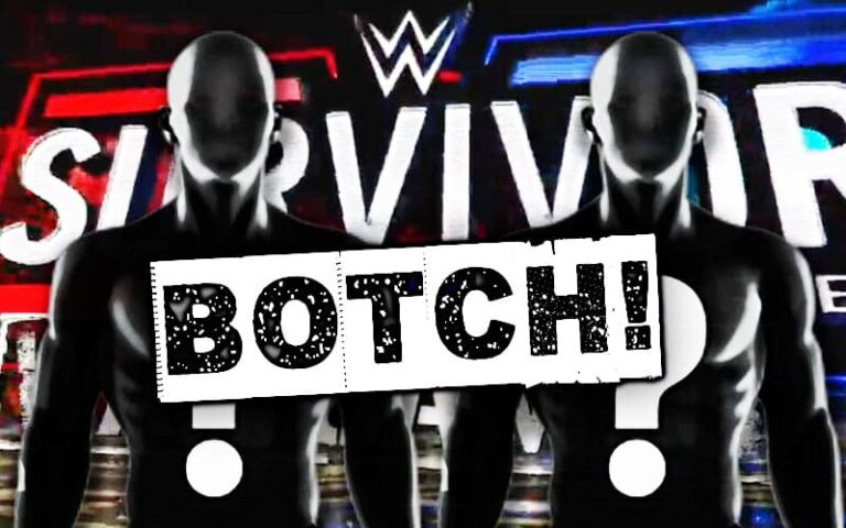 WWE Botches Survivor Collection Match Announcement