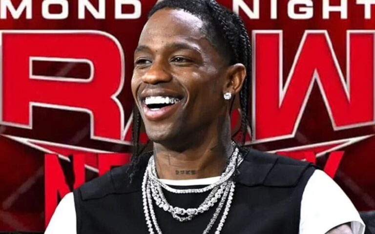 WWE Confirms Location and Travis Scott Look for RAW Netflix Premiere