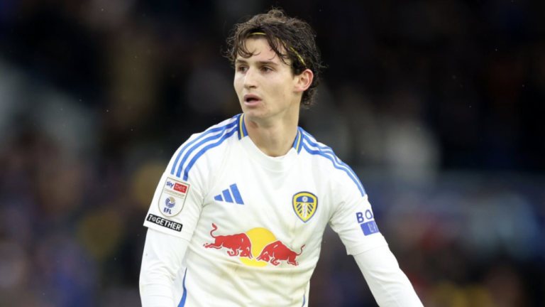 Brenden Aaronson caps Leeds United victory with fifth objective of season