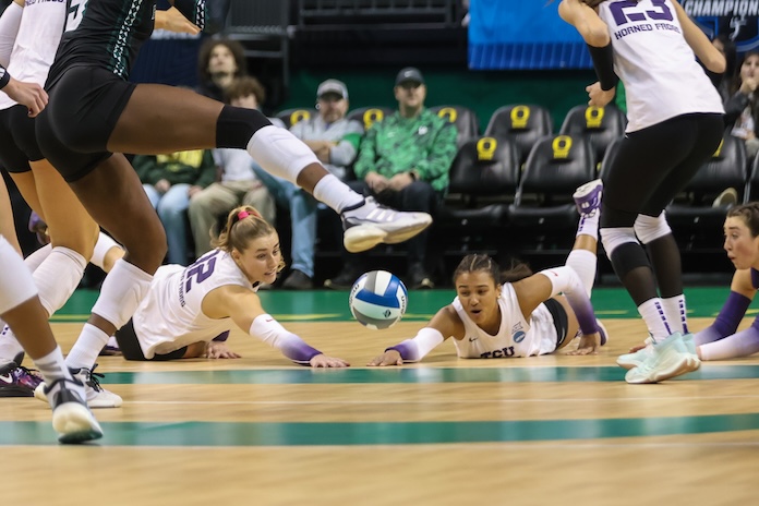 NCAA volleyball: Loyola Chicago, Ole Miss rating first-round upsets; 33 kills for GT’s Otene