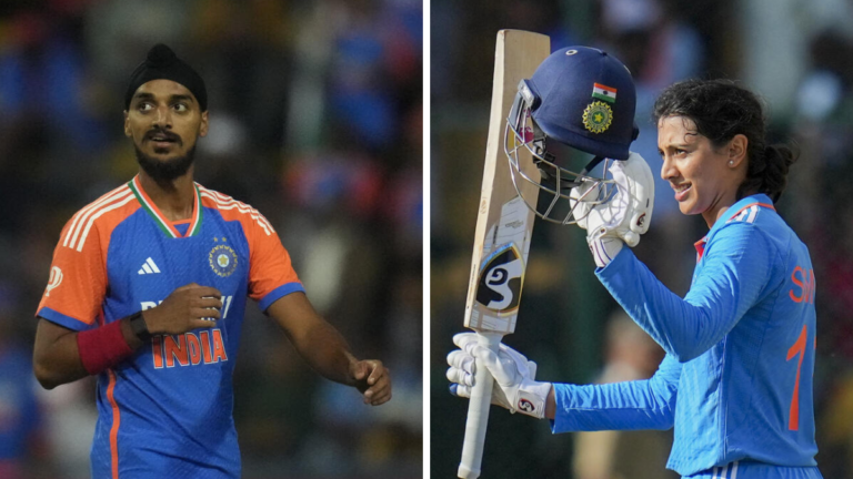 Arshdeep Singh, Smriti Mandhana nominated for ICC T20I Cricketer of the Yr awards