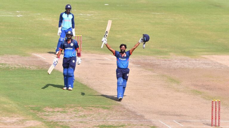 Vijay Hazare Trophy: Vishnu Solanki’s century powers Baroda to victory in opposition to Bihar