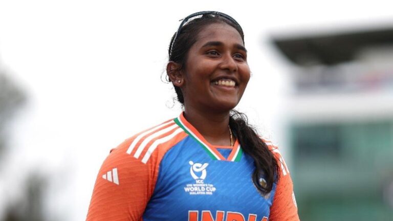 Ladies’s U-19 T20 World Cup 2025: G Trisha, influenced by idol Mithali Raj’s model, dedicates century vs Scotland to her dad and mom