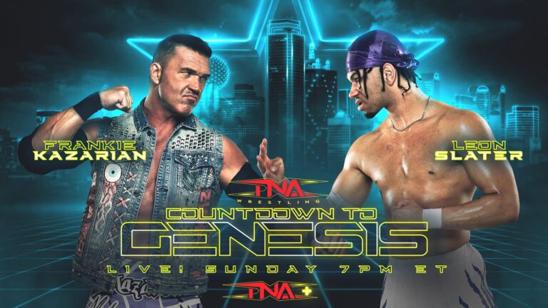 Frankie Kazarian Battles Leon Slater This Sunday on Countdown to Genesis – TNA Wrestling