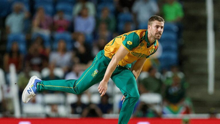 South Africa quick bowler Nortje dominated out of Champions Trophy