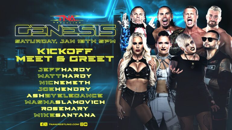 All the things You Must Know Concerning the Genesis Kickoff Meet & Greet This Saturday – TNA Wrestling