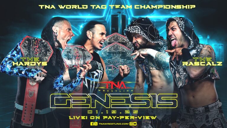 The Hardys & The Rascalz Set for TNA World Tag Workforce Title Dream Match at Genesis – TNA Wrestling