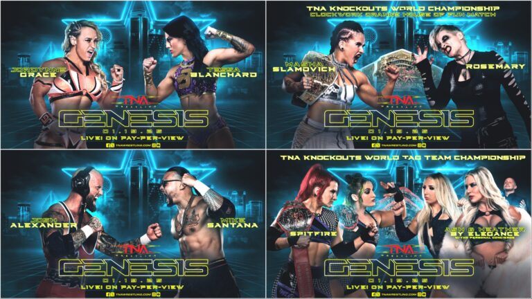 Blanchard vs. Grace, Slamovich vs. Rosemary, Santana vs. Alexander & Extra – TNA Wrestling