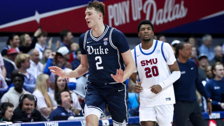 Cooper Flagg Tracker: Duke star freshman goes off in coach Jon Scheyer’s absence as Blue Devils throttle SMU