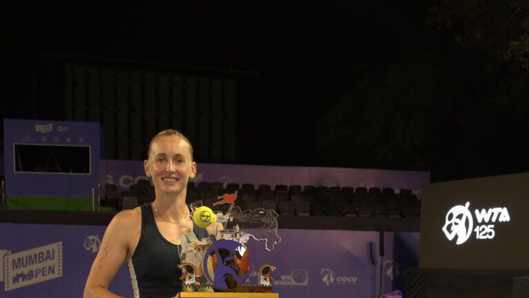 WTA Mumbai Open 2025: Jil Teichmann triumphs over Mananchaya Sanwangkaew to elevate title