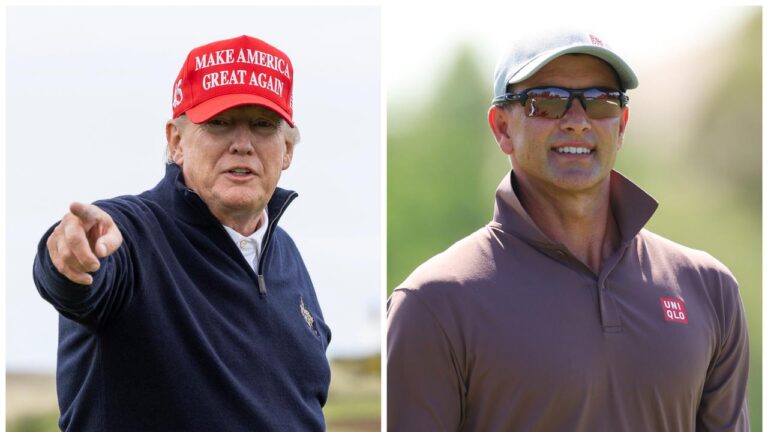 Adam Scott speaks about assembly with Donald Trump amid PGA Tour-LIV Golf merger talks