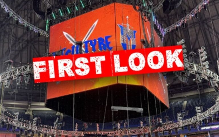 First Take a look at WWE Elimination Chamber Building Inside Rogers Centre