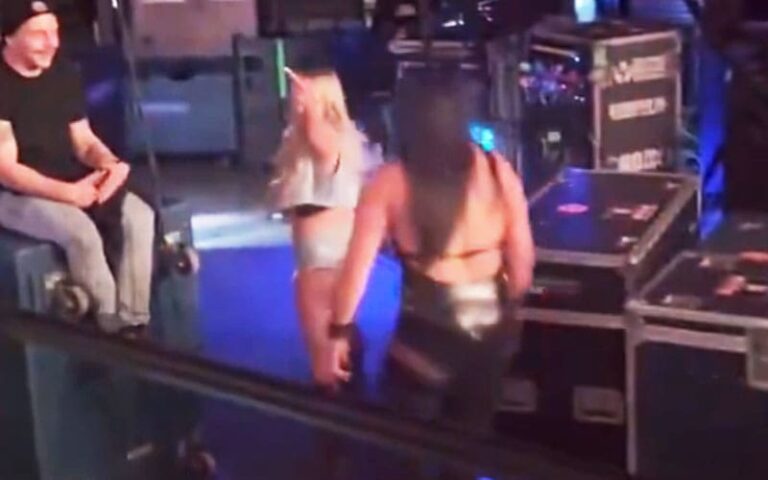 Liv Morgan Flips Off Fan Who Proclaimed Love for Her Throughout 2/17 WWE RAW