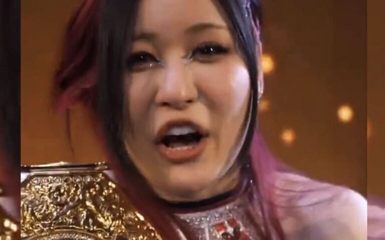 Iyo Sky’s Emotional Response to WWE Ladies’s World Title Win Caught on Off-Air Footage