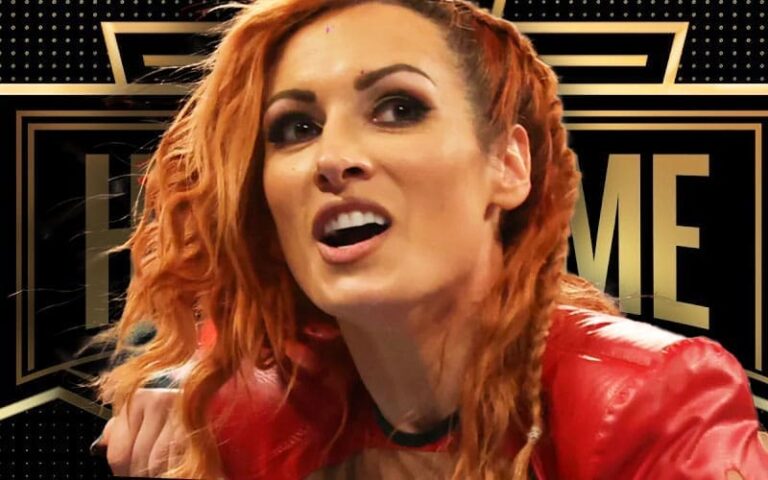 Becky Lynch Noticed at WWE Corridor of Fame 2025