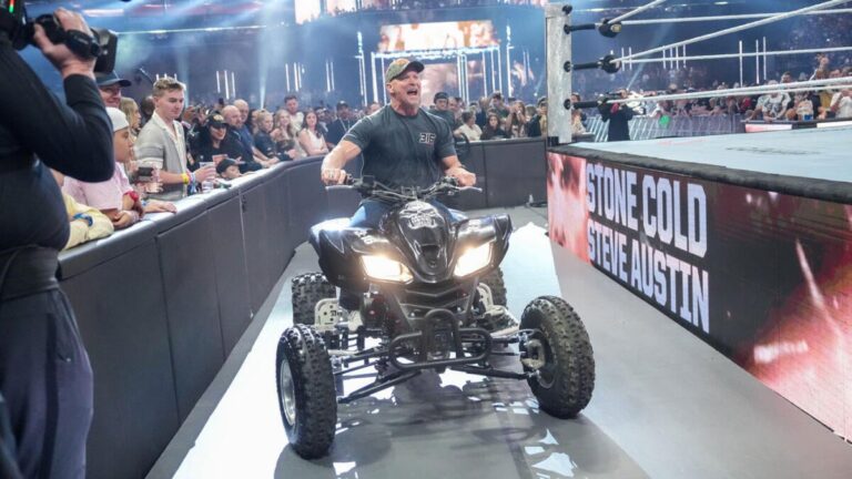 ‘Stone Chilly’ Steve Austin addresses crashing ATV at WWE WrestleMania 41: ‘Fairly embarrassed about it’
