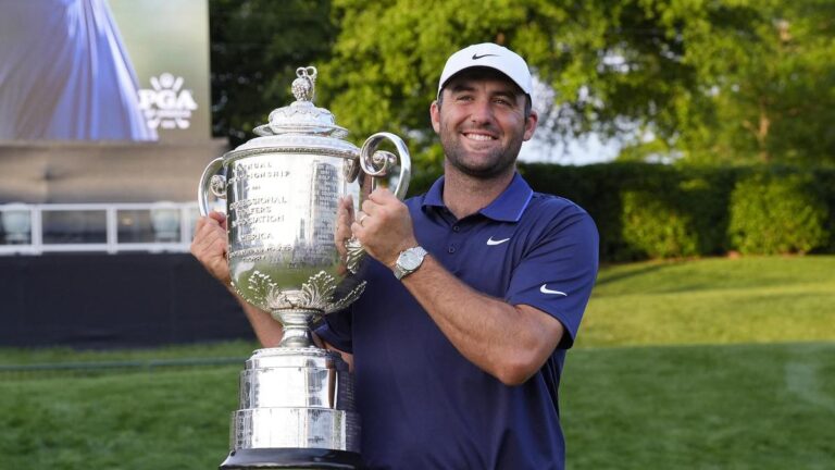 High-ranked Scottie Scheffler wins PGA Championship for third main title