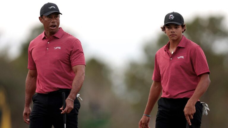 Charlie, son of Tiger Woods, wins his first American Junior Golf Affiliation title