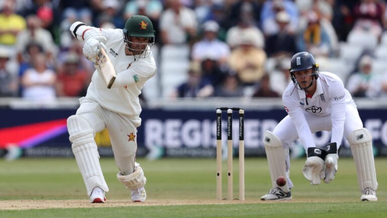 ENG vs ZIM, One-off Check: Zimbabwe skipper Ervine needs extra matches in England after Check thumping
