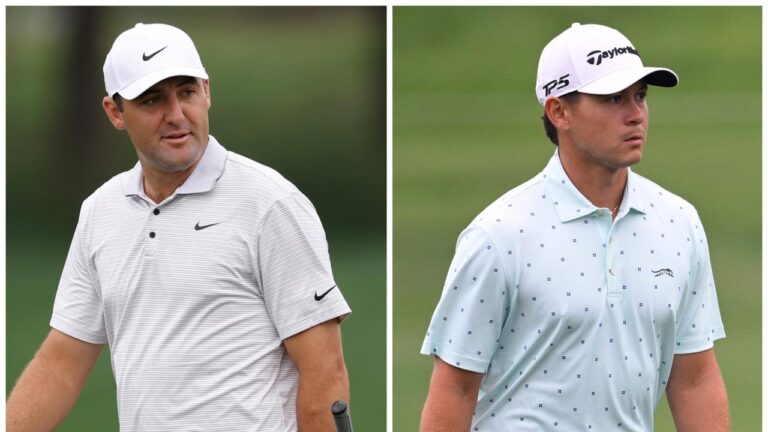 The CJ Cup Byron Nelson first spherical leaderboard, scores, Scottie Scheffler 61, lowest rounds, Karl Vilips rookie season